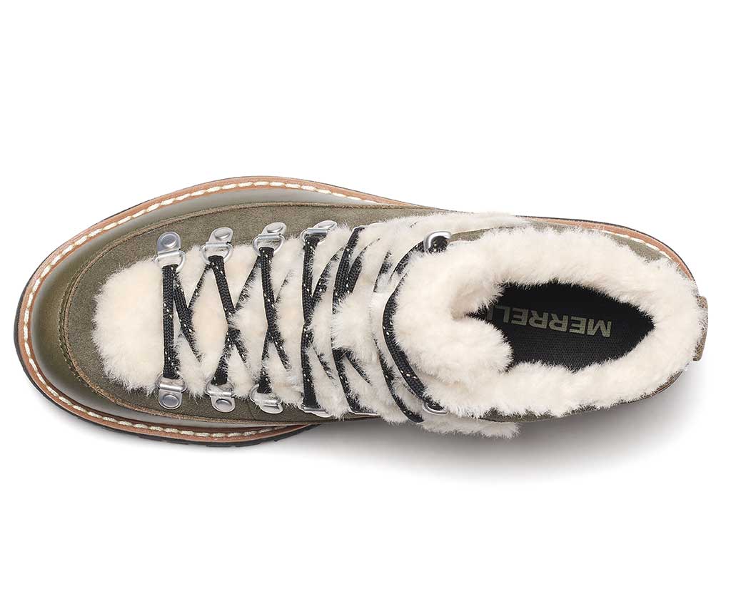 Merrell Women's Sugarloaf Mid Lace Cozy Waterproof Hiker