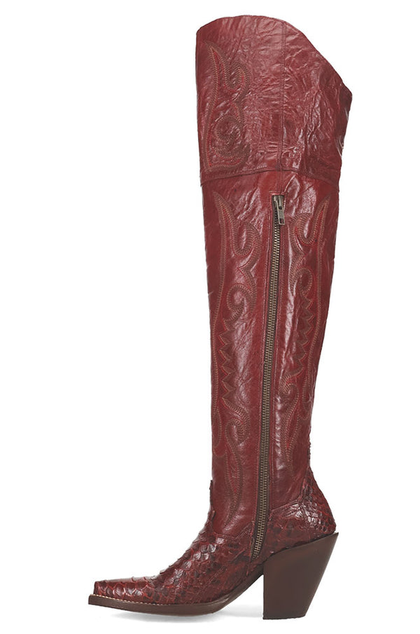 Dan Post Women's Clavera Python High Leg Western Boot