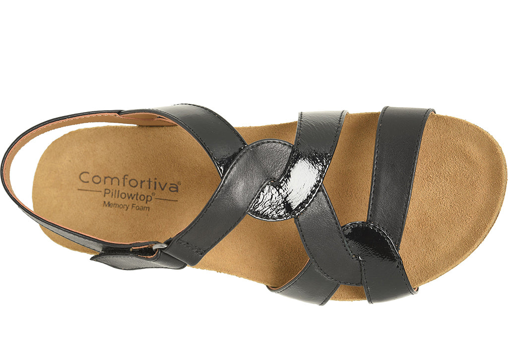 Comfortiva Women's Garner Linked Wedge Sandal