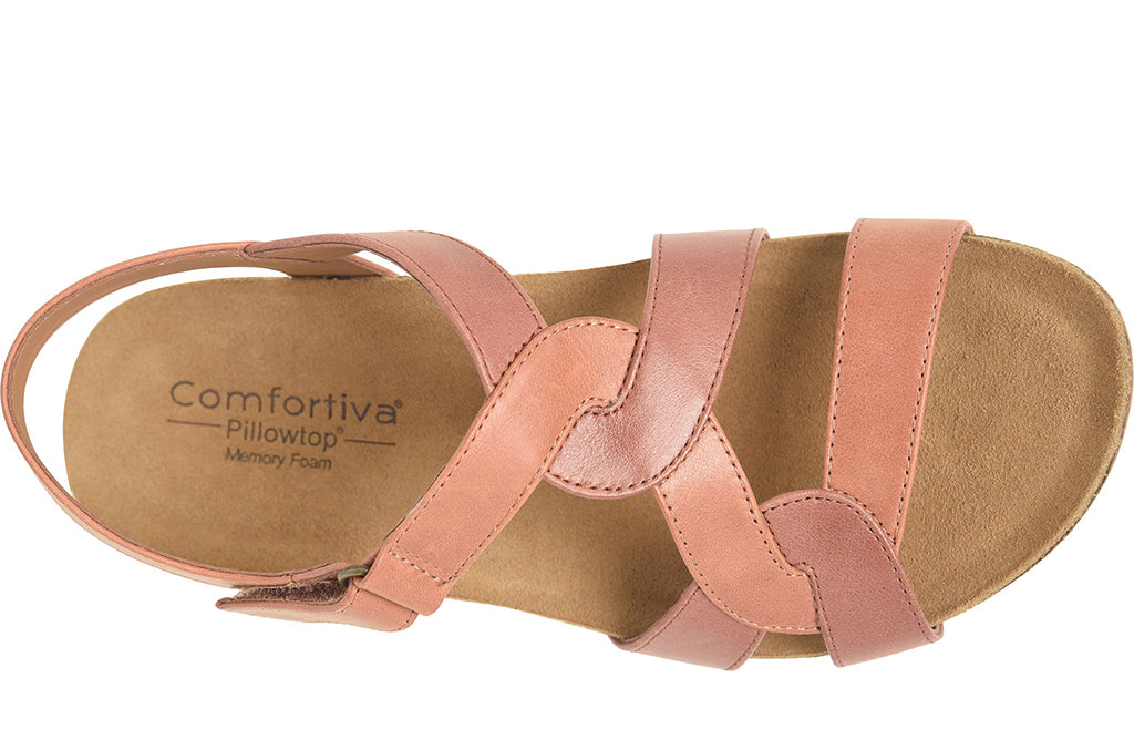 Comfortiva Women's Garner Linked Wedge Sandal