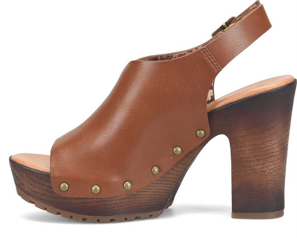 Korks Women's Annelie Heeled Rivet Slingback Sandal