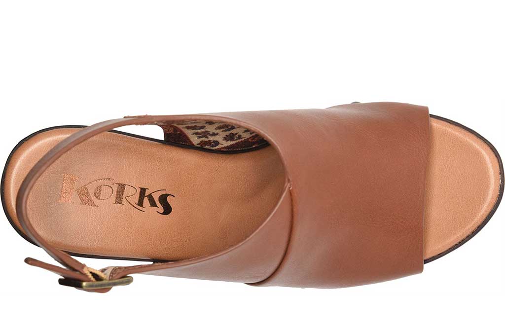 Korks Women's Annelie Heeled Rivet Slingback Sandal