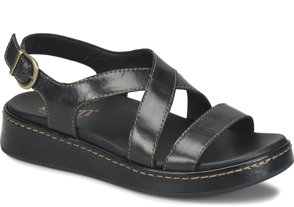Born Women's Victoria Strappy Wedge Sandals