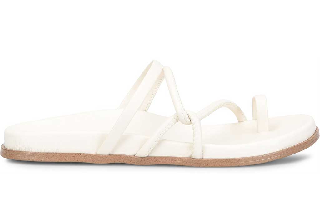 Korks Women's Audra Asymmetrical Strappy Slide Sandals