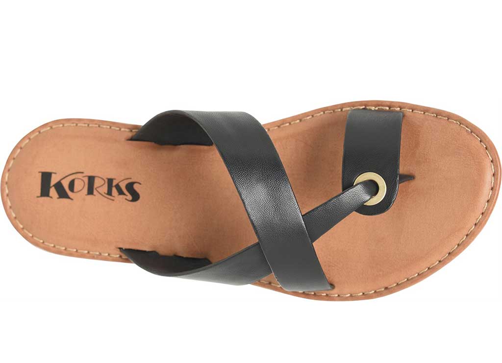 Korks Women's Catarina Strappy Slide Toe Loop Sandal