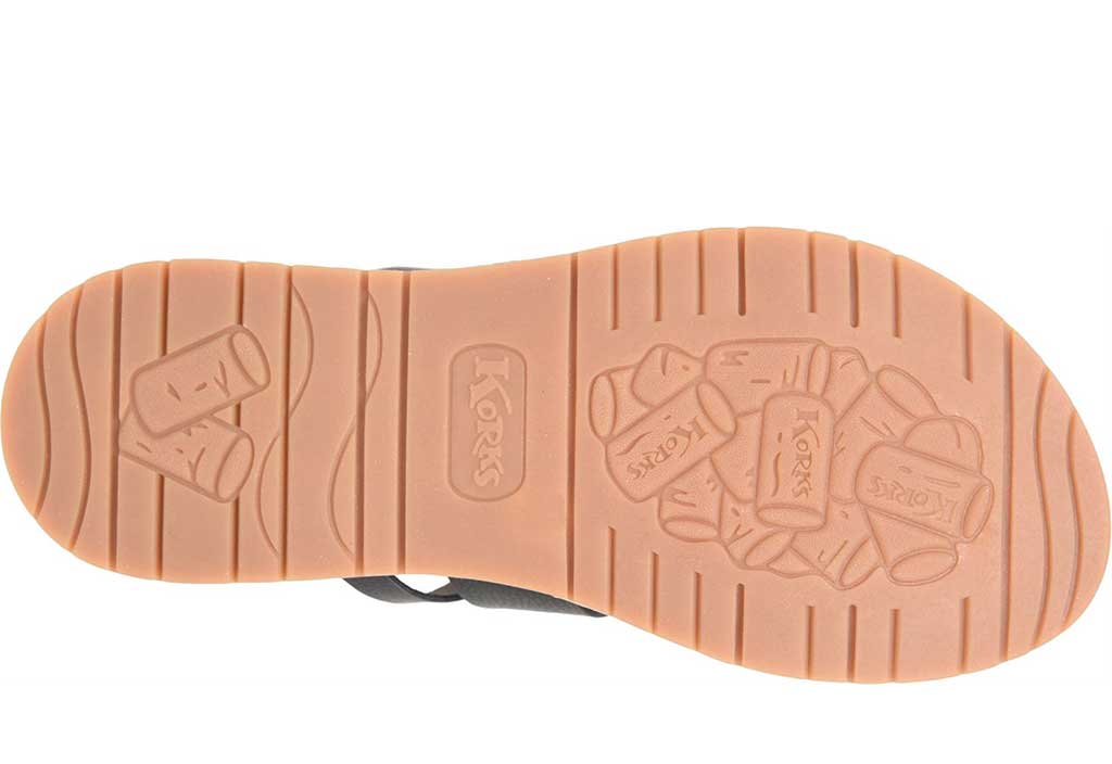 Korks Women's Clemons Strappy Toe Loop Slide Sandal