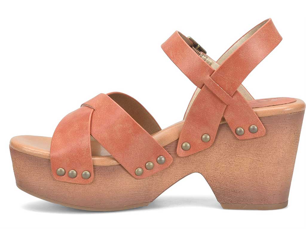 Korks Women's Leda Platform Riveted Sandal