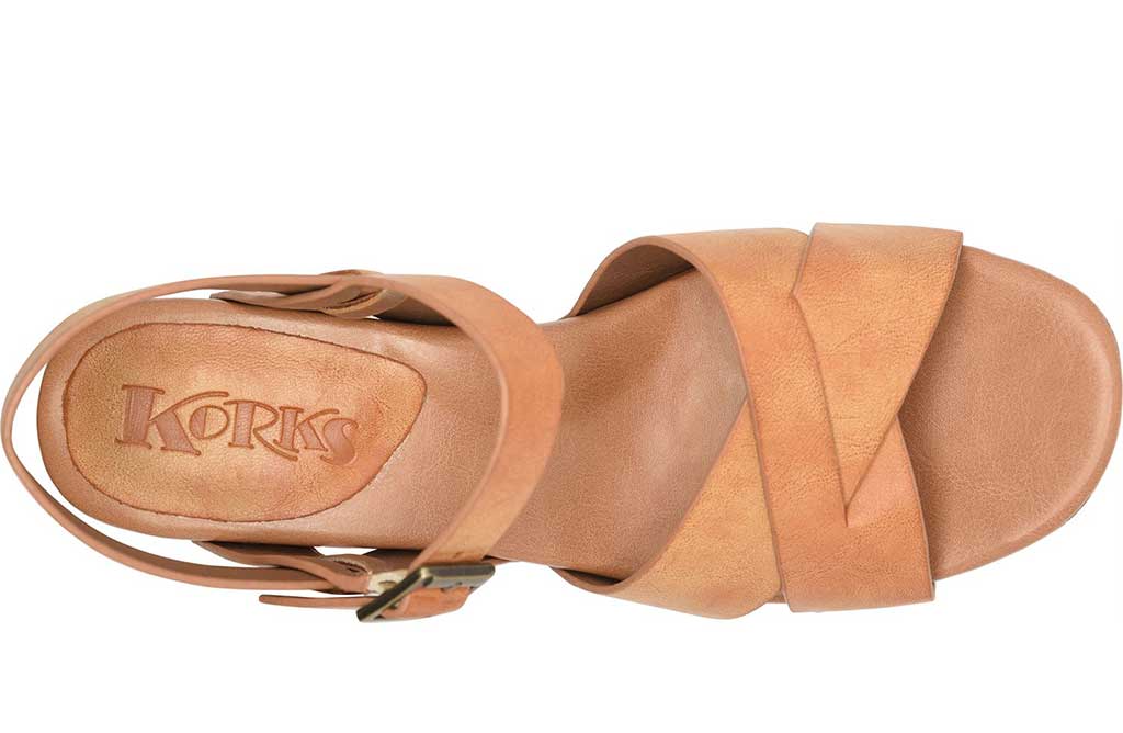 Korks Women's Leda Platform Riveted Sandal