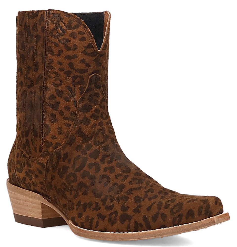 Dan Post Women's Feral Suede Short Western Boot