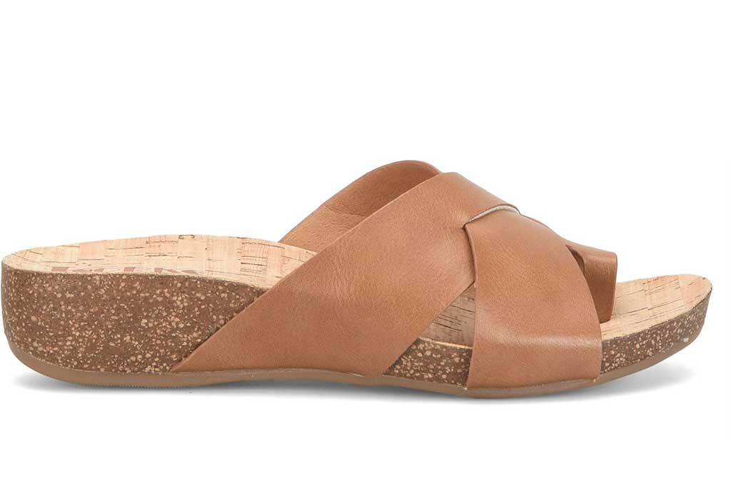 Korks Women's Micha Toe Loop Slide Wedge Sandal
