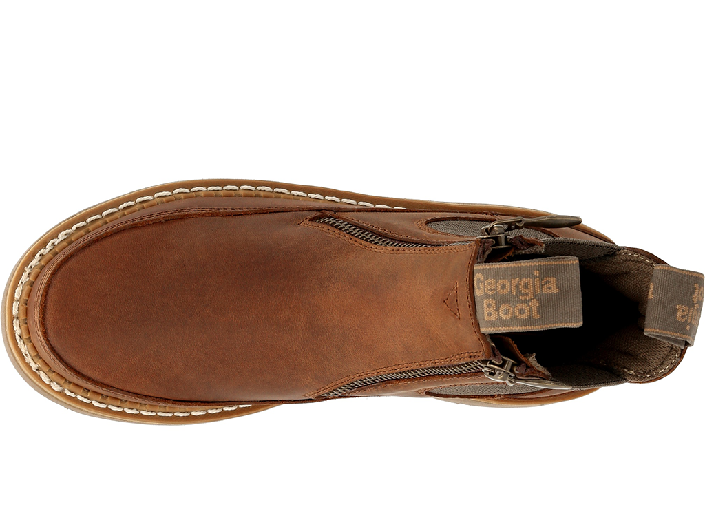 Georgia Boot Women's Side Zip Chelsea Romeo