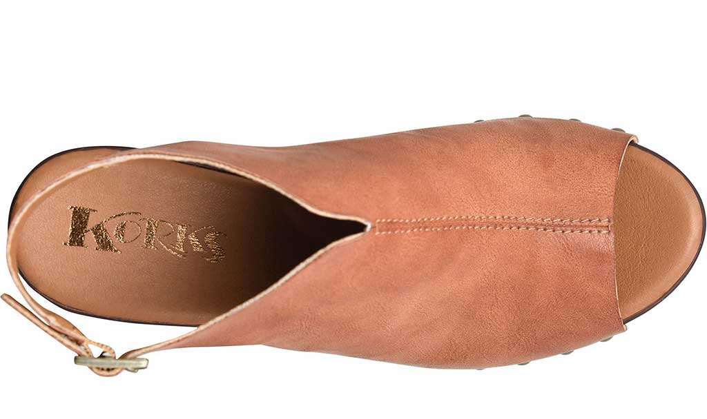 Korks Women's Arden Platform Heeled Slingback Sandal