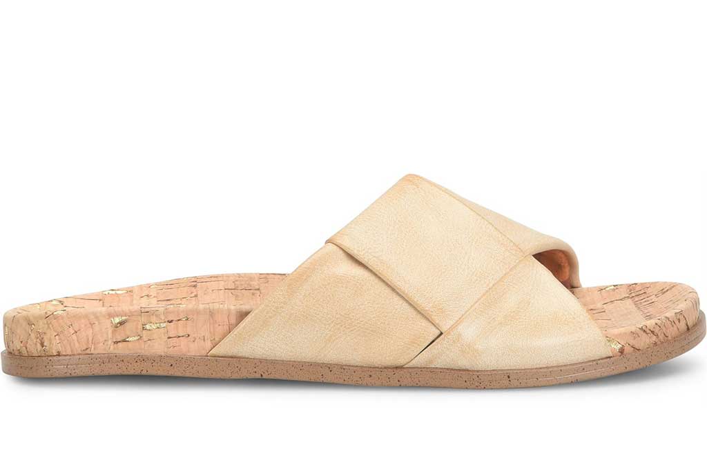 Korks Women's Aurora Flat Slide Sandals