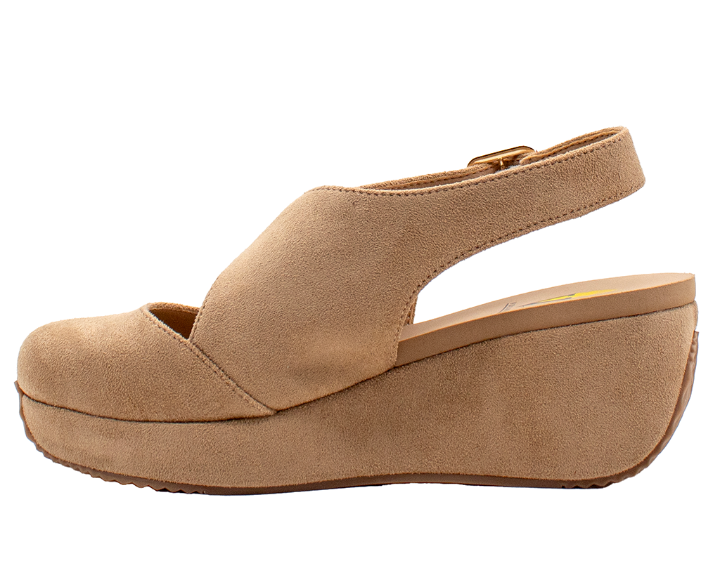 Volatile Women's Aurora Sling-Back Wedge