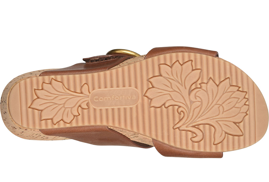 Comfortiva Women's Elizabeth Wedge Slide Sandal