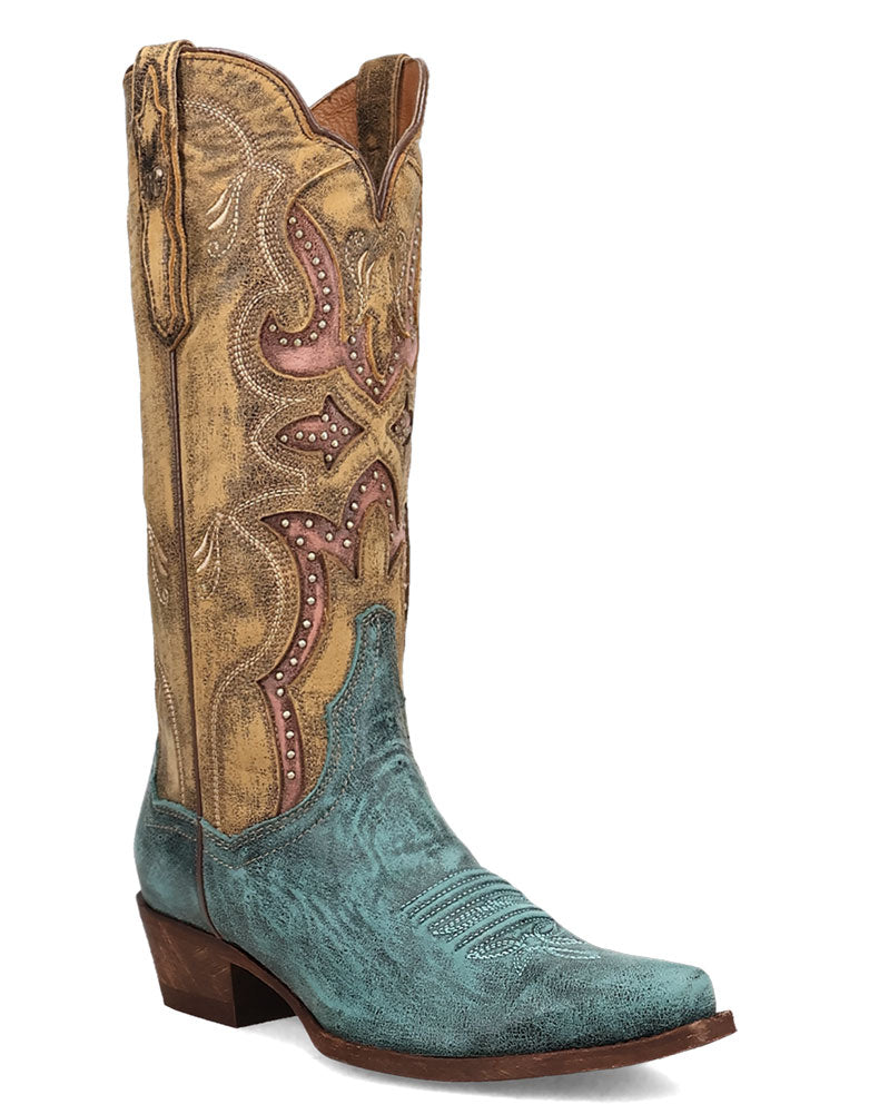 Dan Post Women's Zara Distressed Leather Boot