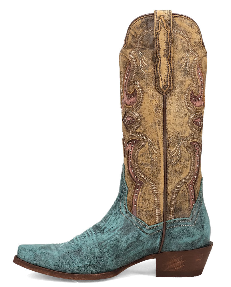 Dan Post Women's Zara Distressed Leather Boot