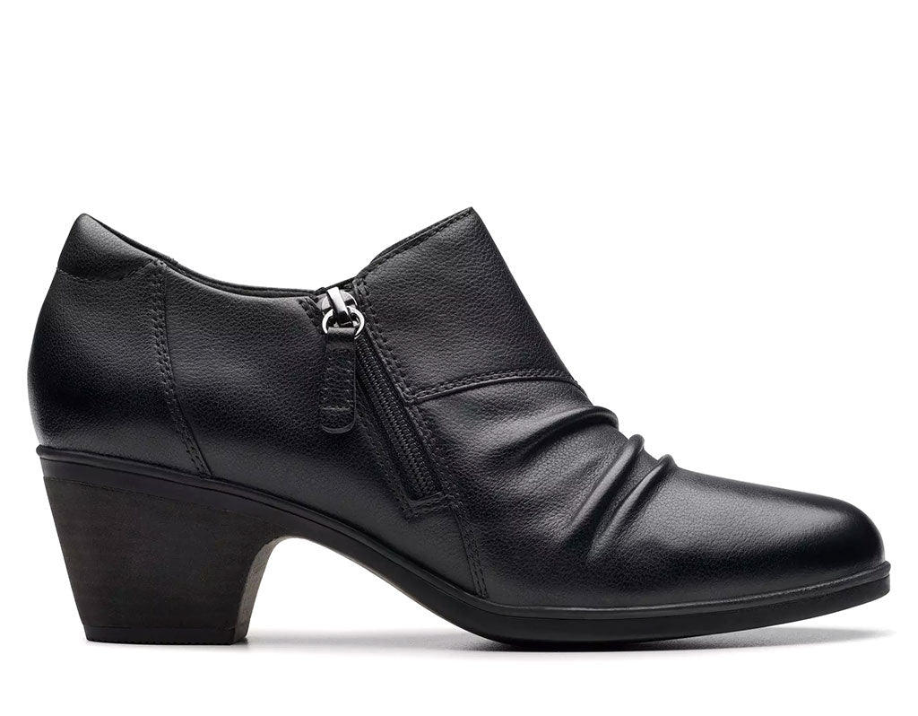 Clarks Women's Emily2 Braley Leather Shootie