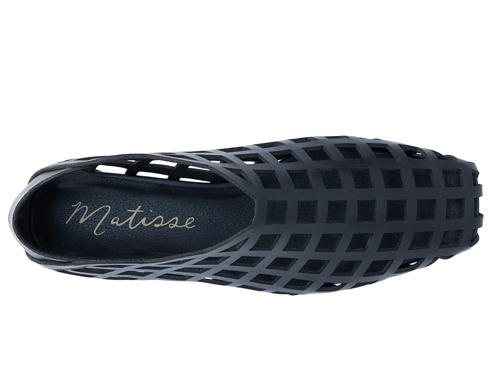 Matisse Women's Cooper Woven Cage Flat