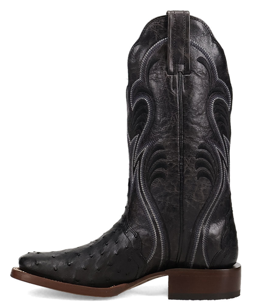 Dan Post Women's Reese Full Quill Ostrich Western Boot