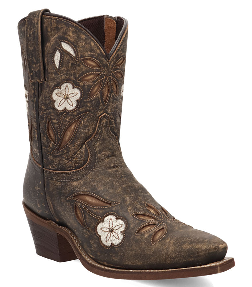 Laredo Women's Wild Petal Short Leather Boot