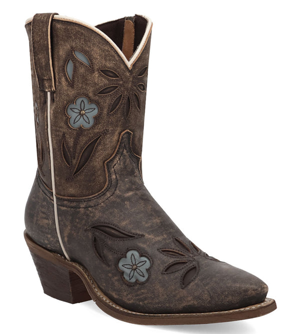 Laredo Women's Wild Petal Short Leather Boot
