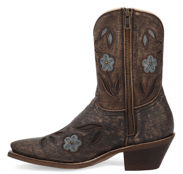 Laredo Women's Wild Petal Short Leather Boot