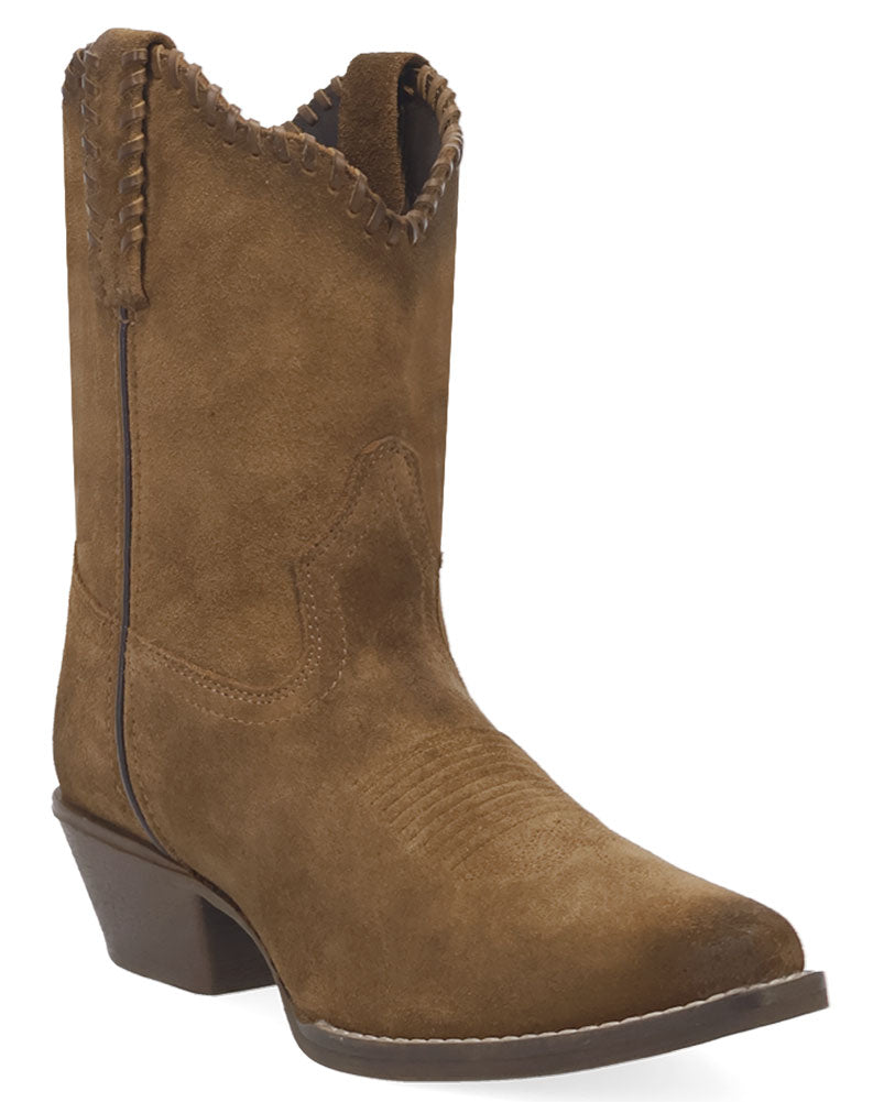 Laredo Women's Whitley Suede Short Leather Bootie