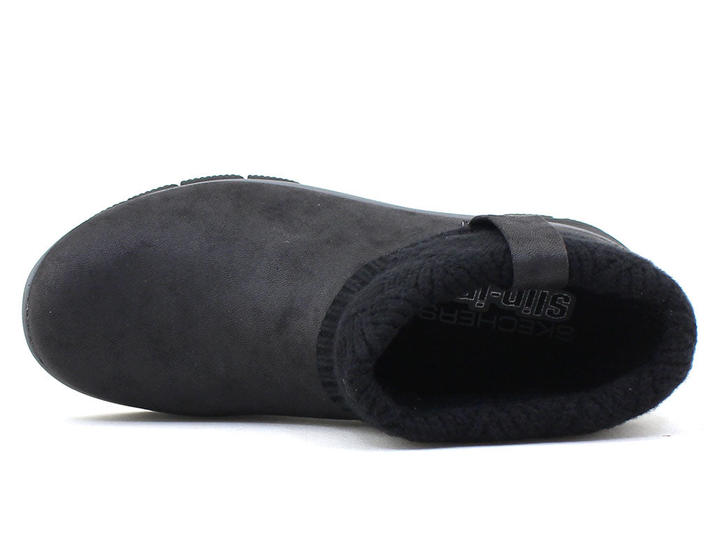 Skechers Women's Slip-Ins Relaxed Fit Easy Going Cozy Weather 4 Bootie