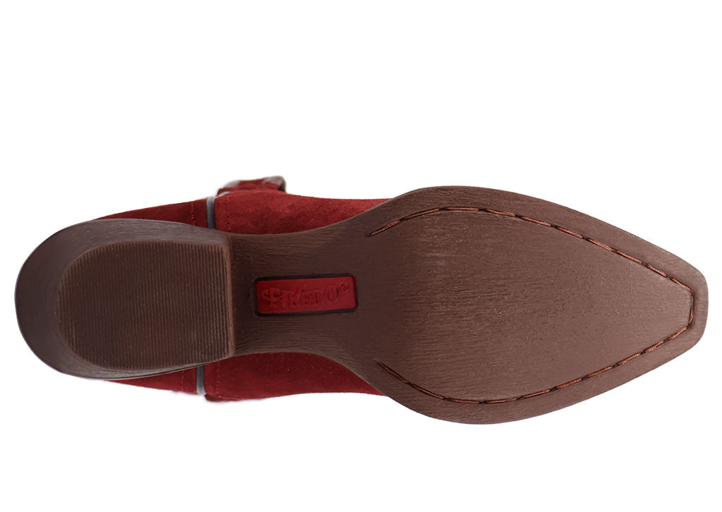 Laredo Women's Whitley Suede Short Leather Bootie