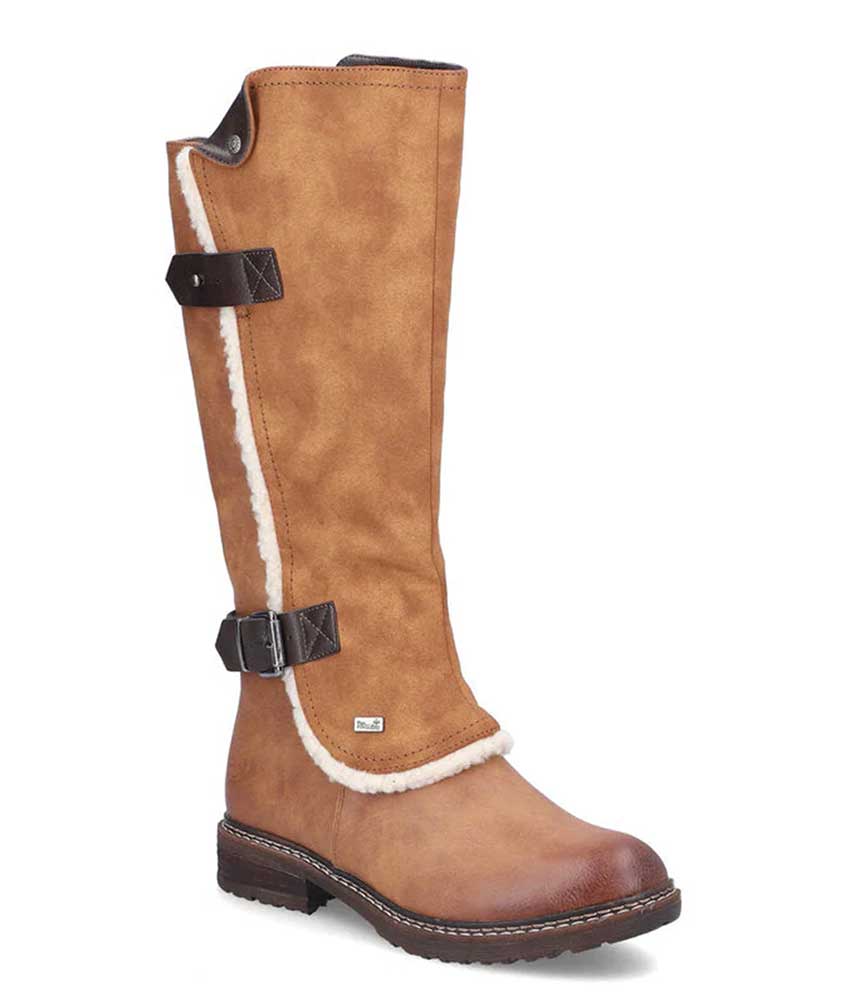 Rieker Women's 94762 Dominika Water Resistant Knee High Boot