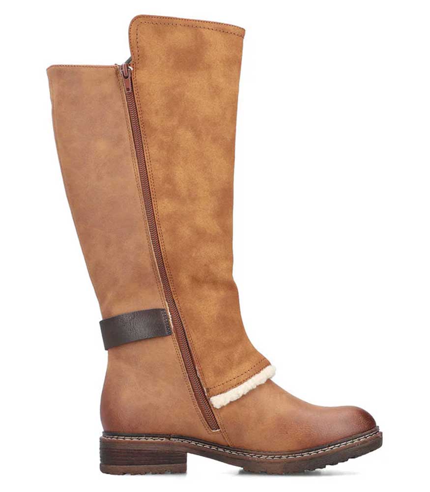 Rieker Women's 94762 Dominika Water Resistant Knee High Boot