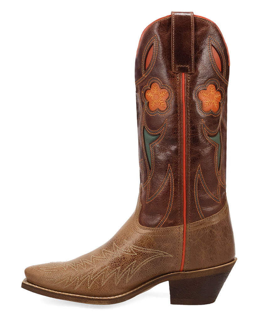 Laredo Women's Whiskey Halo Leather Boot