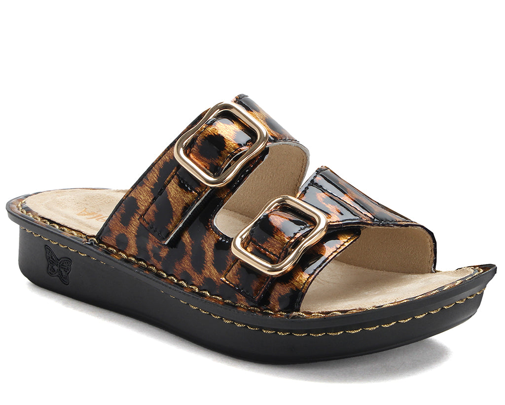 Alegria Women's Verah Double Buckle Slide Sandal