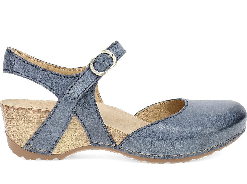 Dansko Women's Tiffani APMA-Accepted Closed-Toe Wedge Sandal