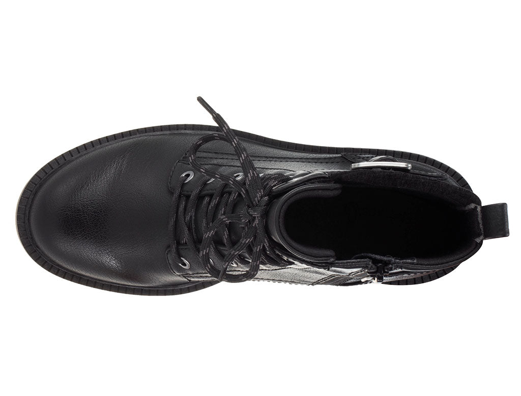 Baretraps Women's Tinsley Lace-Up Slip-Resistant Combat Boot