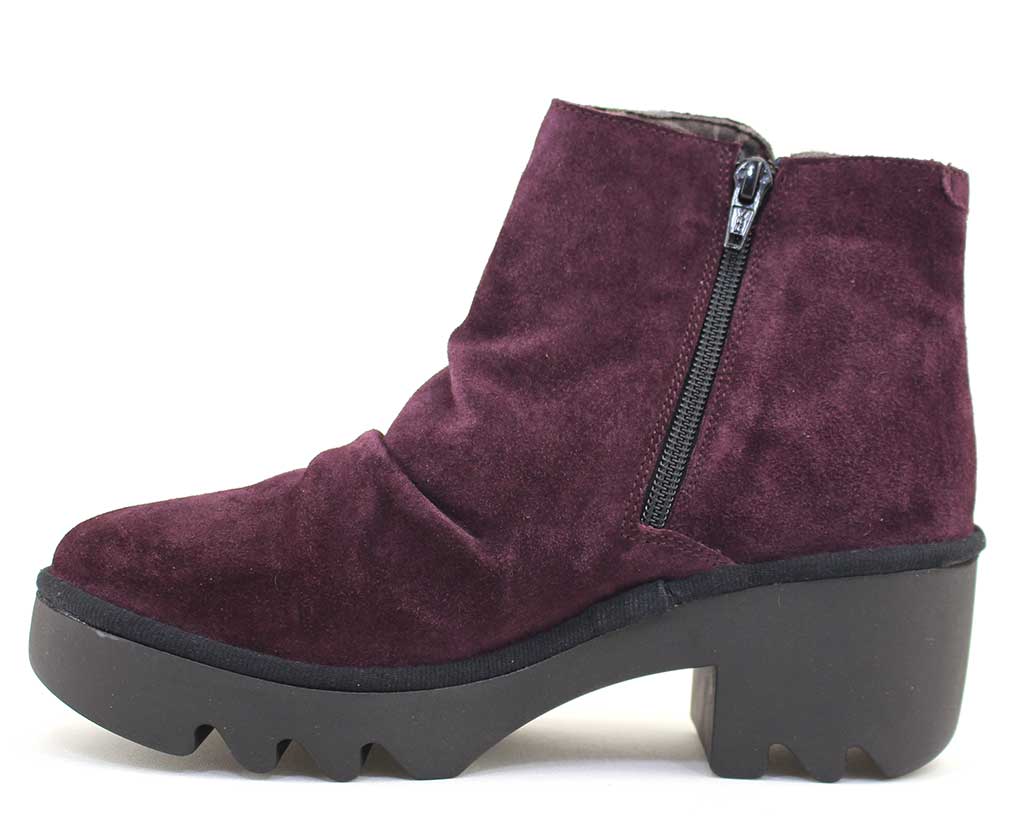 Fly London Women's Tulip Zip Up Ankle Bootie