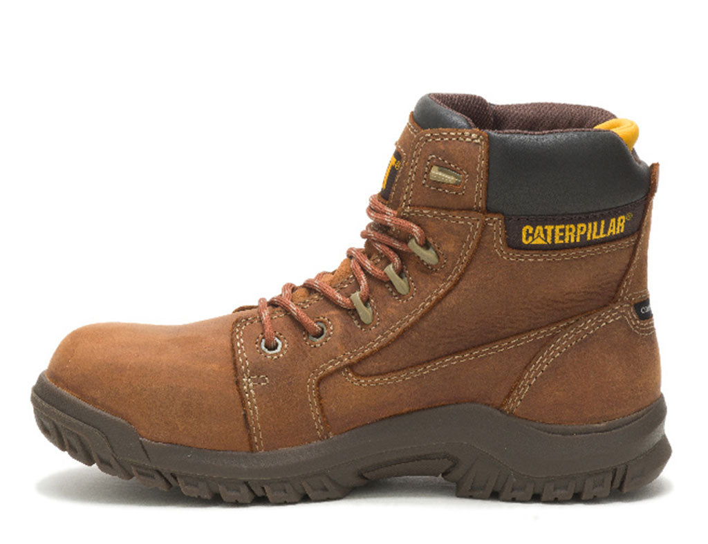 CAT Women's Resorption Waterproof Composite Toe Slip-Resistant Boot