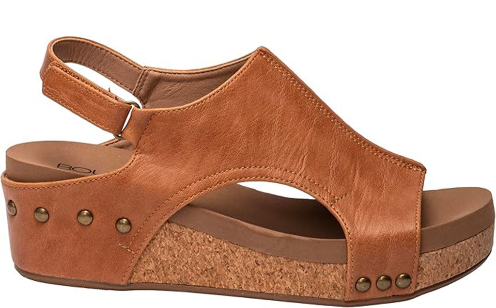 Corkys Footwear Women's Volta II Slingback Wedge Sandal