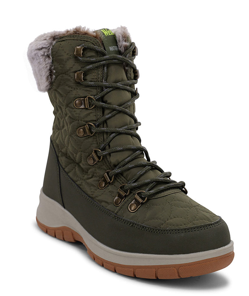Western Chief Women's Belltown Faux Fur Mid Duck Boot