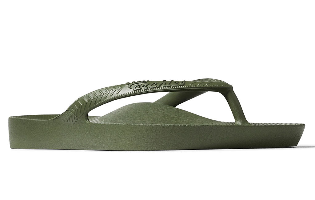 Archies Women's Arch Support Flip Flops