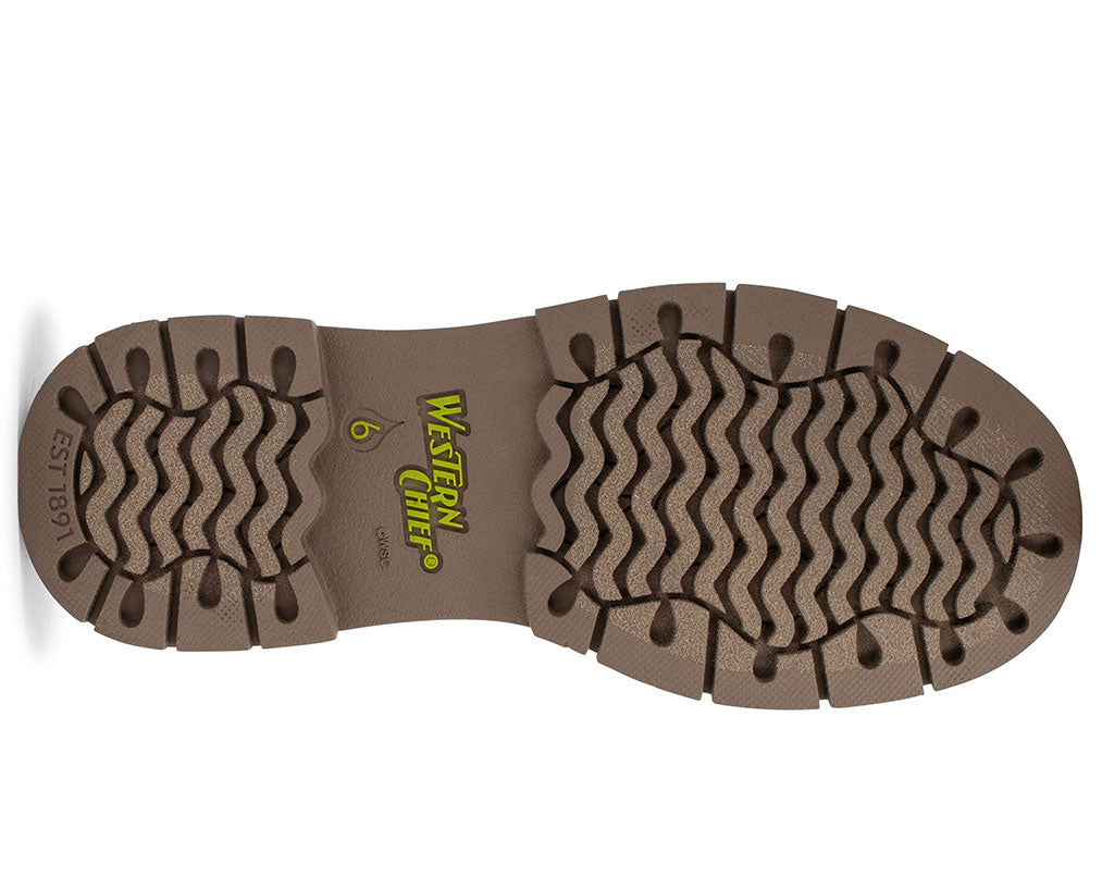 Western Chief Women's Leopard Floral Chelsea Rain Boot