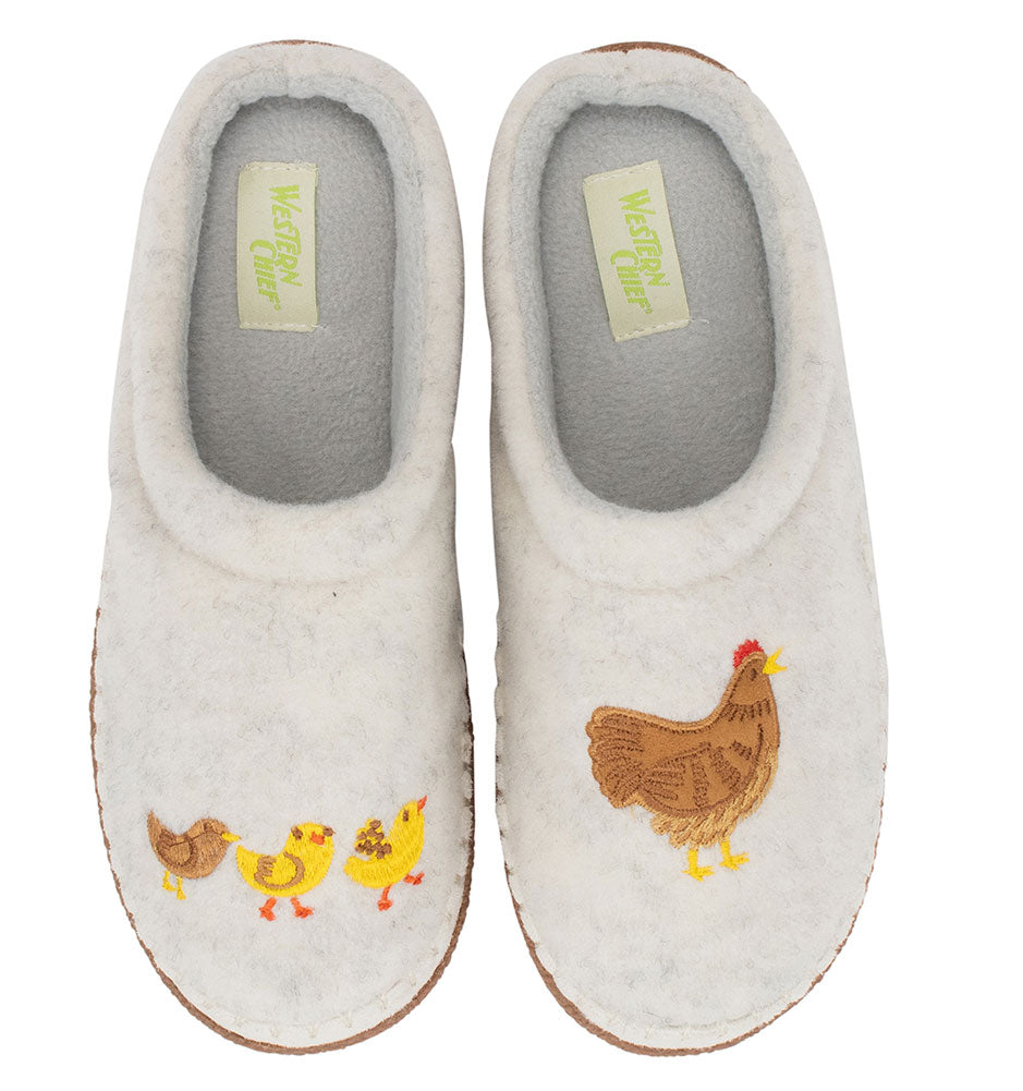 Western Chief Women's Chicken Family Slippers