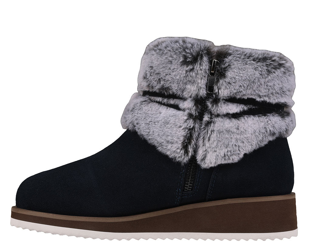 Mykos Women's Bailee Zip-Up Wedge Boot