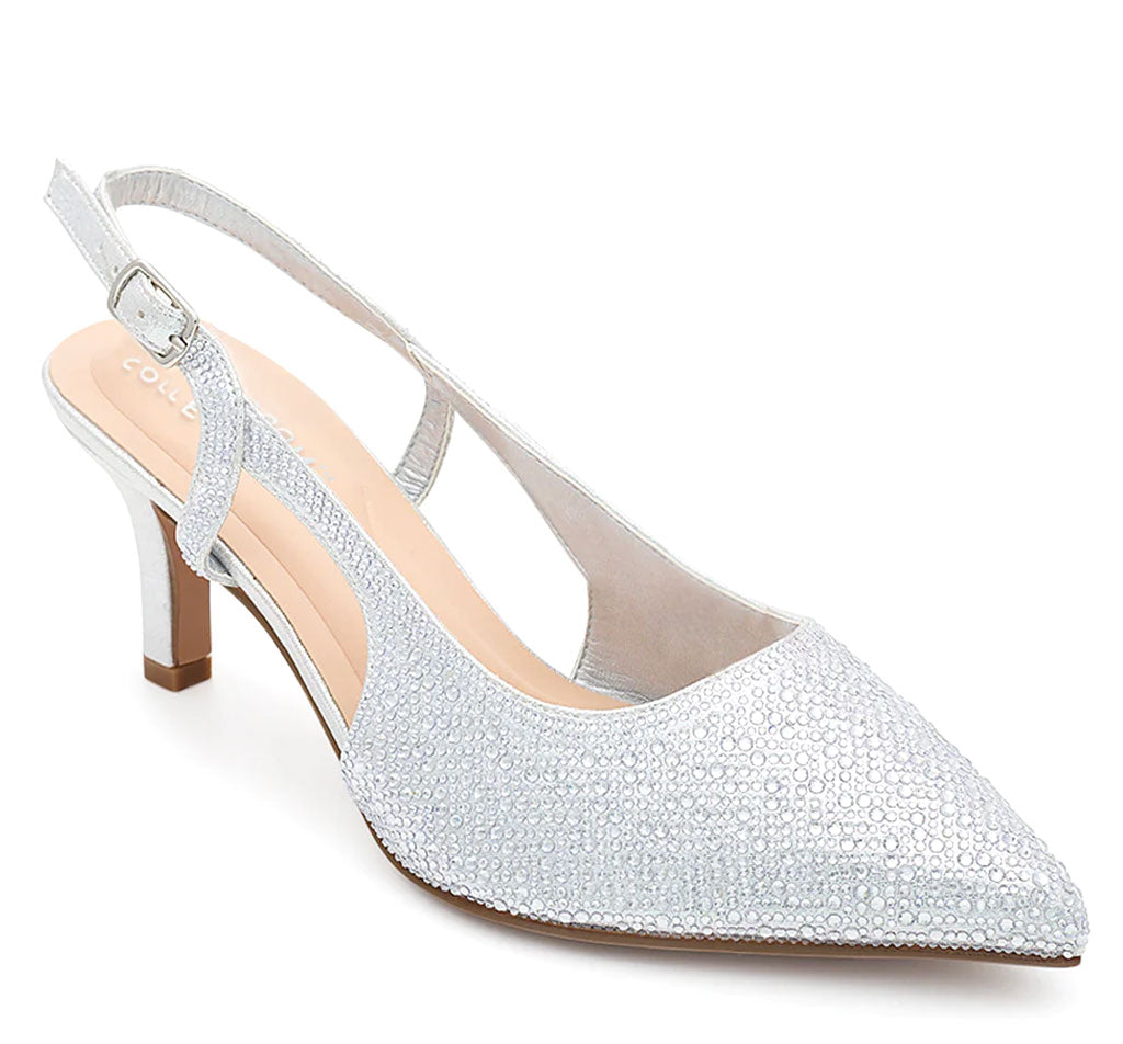 De Blossom Women's Tammy-12W Slingback Pumps