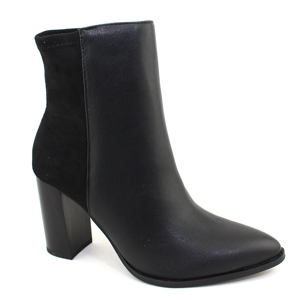 Soda Women's Mover-S Heeled Bootie