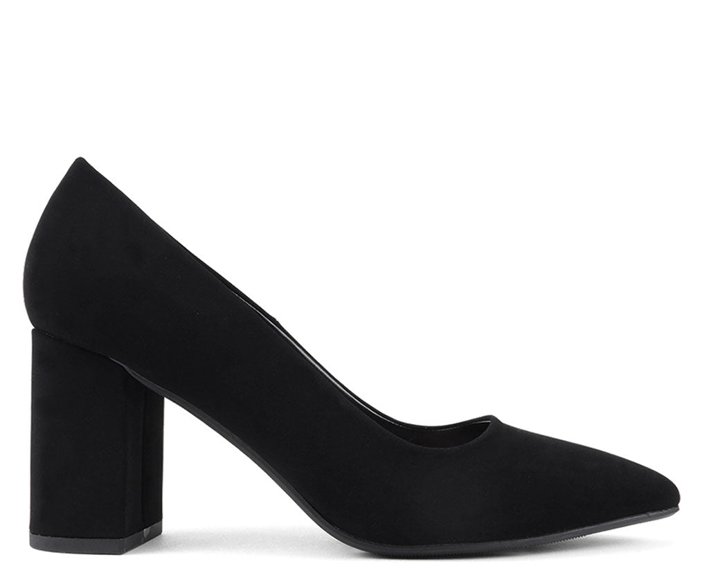 My Delicious Shoes Women's Total Block Heel Pump