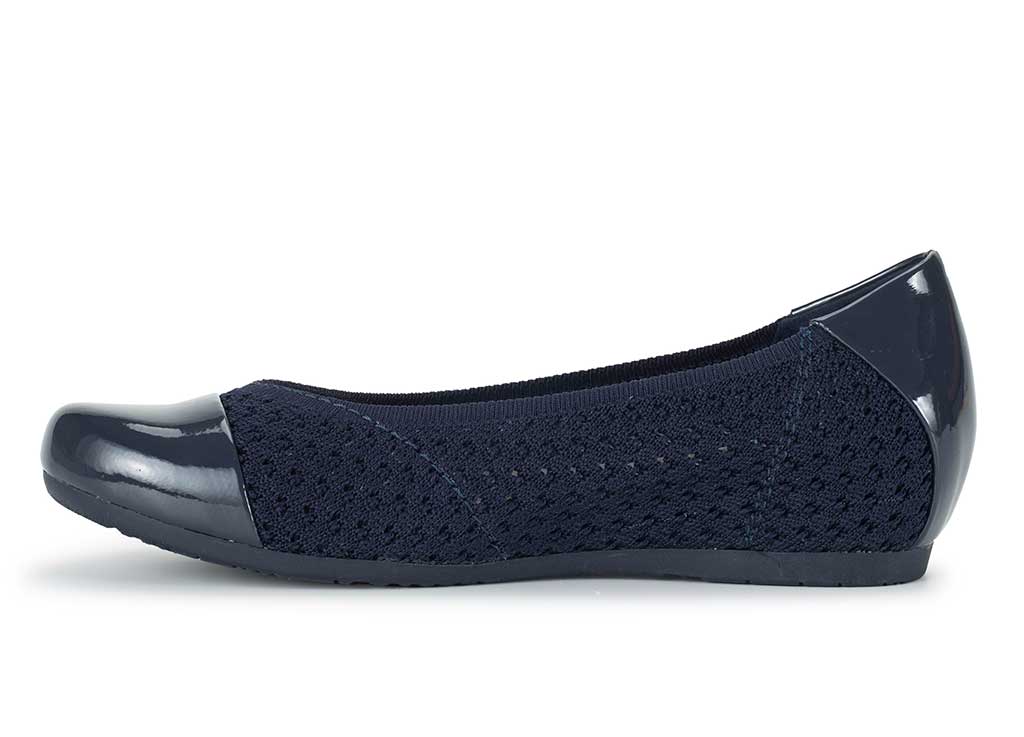 Baretraps Women's Mia Slip-Resistant Woven Ballet Flats