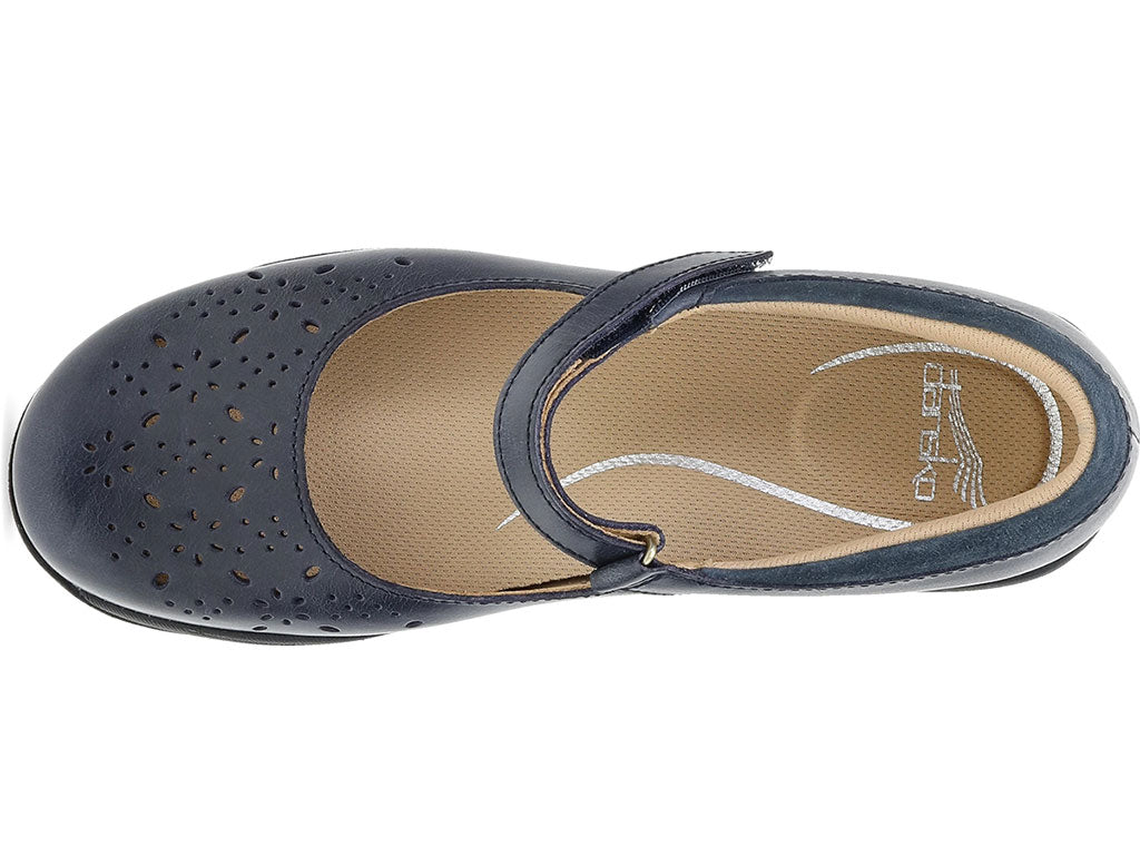 Dansko Women's Stacy Slip-Resistant Natural-Arch Mary Jane