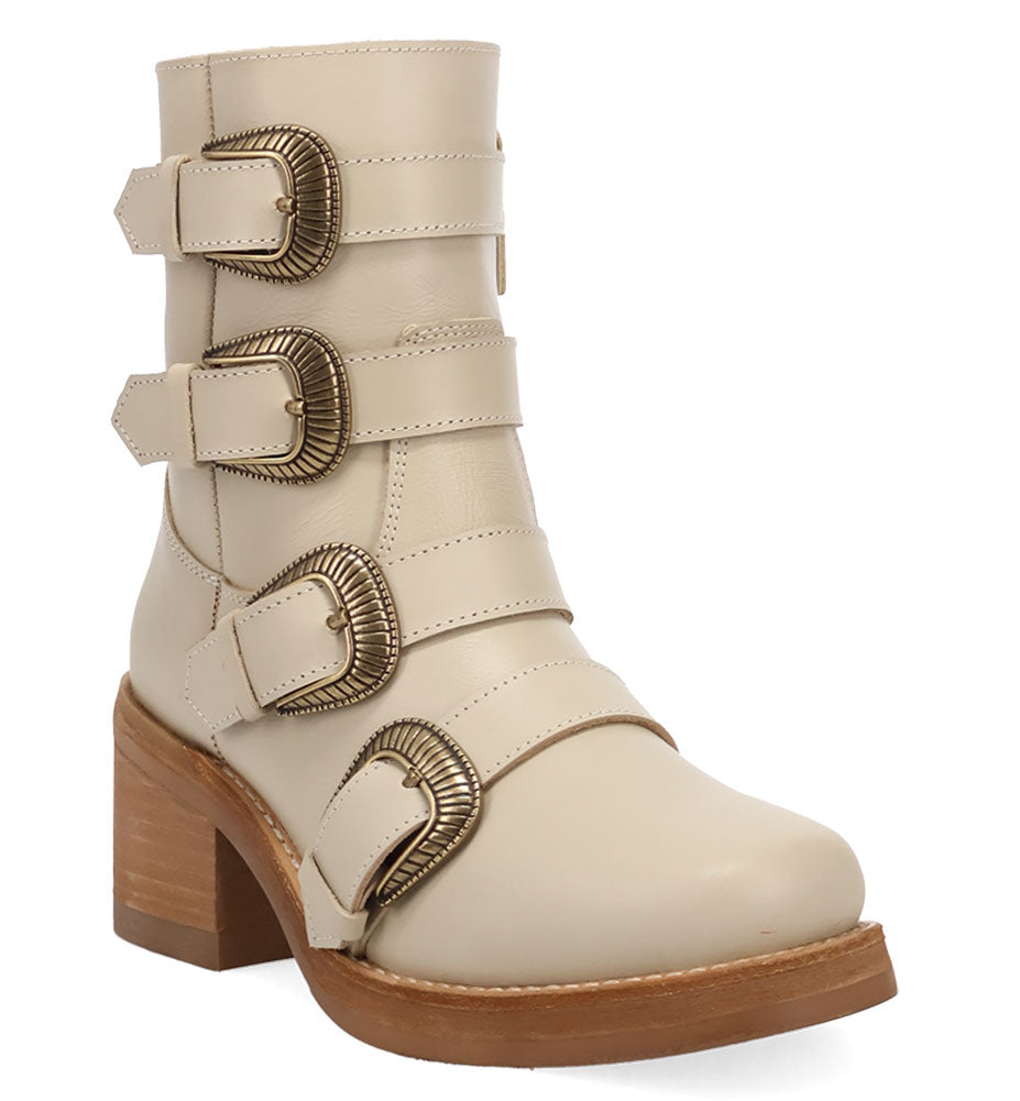 Dingo Women's Topanga Leather Buckle Bootie